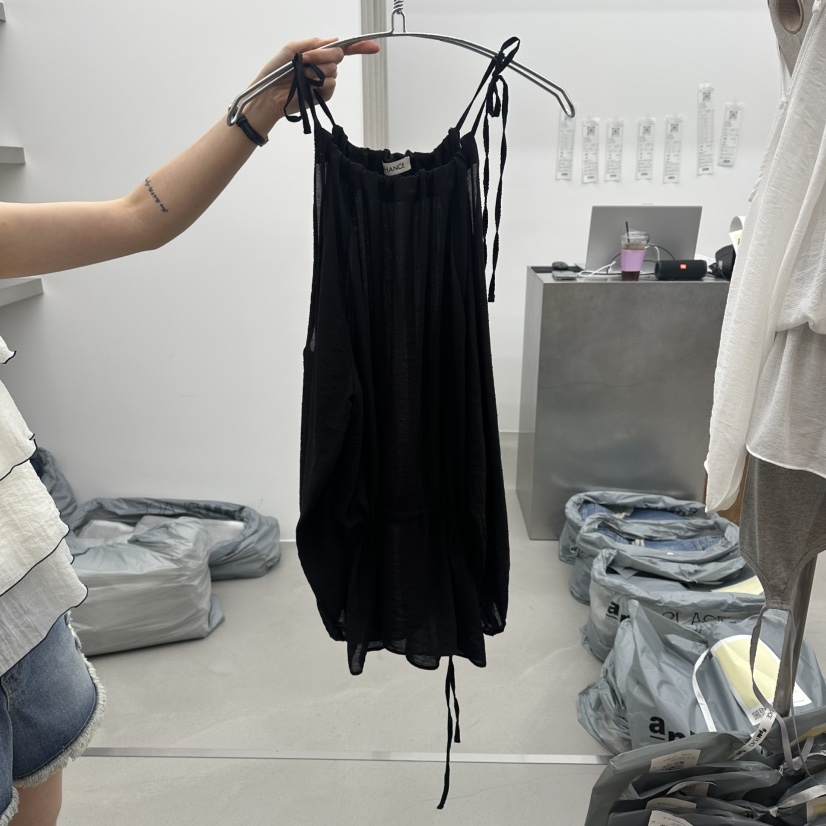 ENHANCE韓國直郵女士新品時尚人氣26春夏職業吊帶背心絲帶ENHANCE/HOPESMORE吊帶/背心圖色2