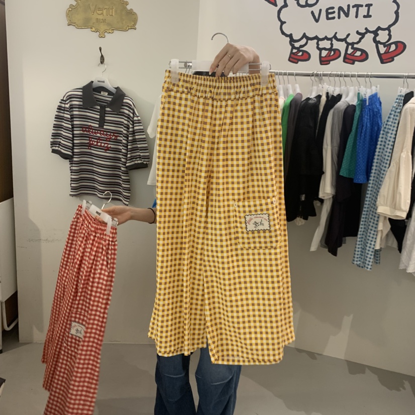 VENTI韓國代購女裝新款26夏季職業推薦熱賣時尚26春夏休閑褲VENTI休閑褲圖色1
