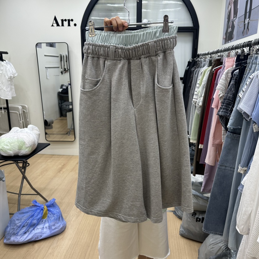 ARR韓國代購女士新款26春夏推薦26夏季時尚熱賣短褲不含腰帶ARR短褲圖色1