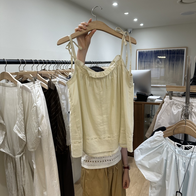 WINSOME韓國東大門直郵女裝新品休閑26春夏人氣吊帶背心無袖WINSOME吊帶/背心