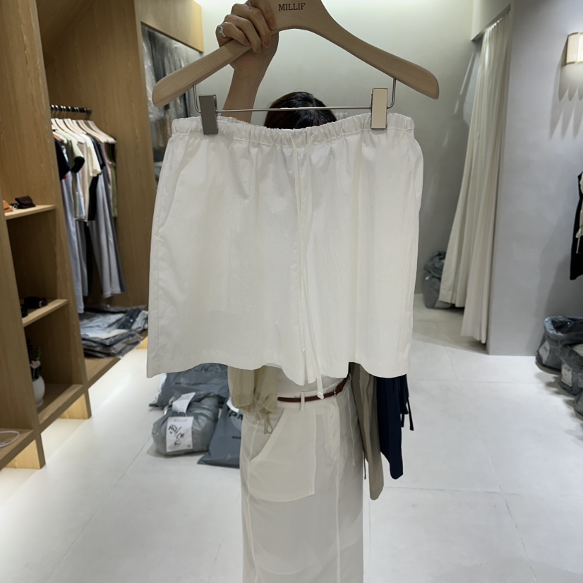 MILLIF韓國東大門直郵女士新品職業26春夏時尚推薦熱賣短褲MILLIF短褲圖色1