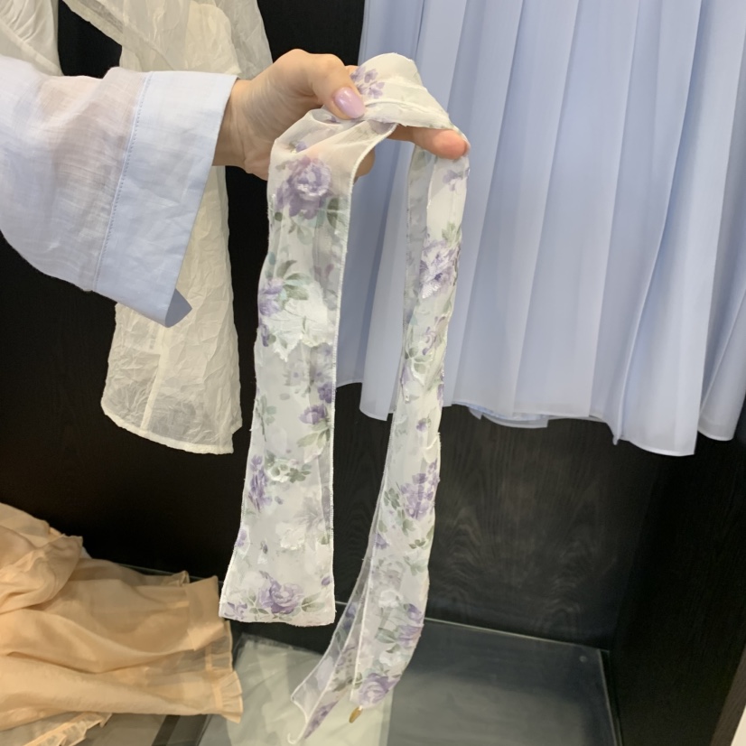 RIVEROOM東大門實拍韓國女裝新款職業時尚推薦圍巾披肩圍巾RIVEROOM圍巾/披肩圖色1