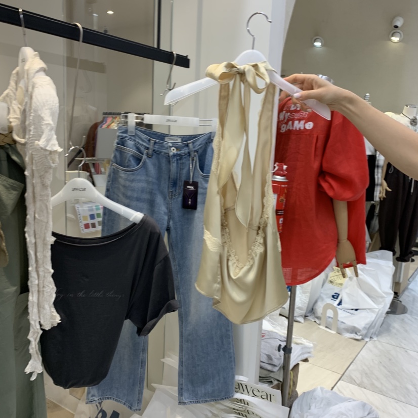RUMIRU/AWEAR韓國東大門直郵女士新款26春夏休閑吊帶背心awear/RUMIRU吊帶/背心