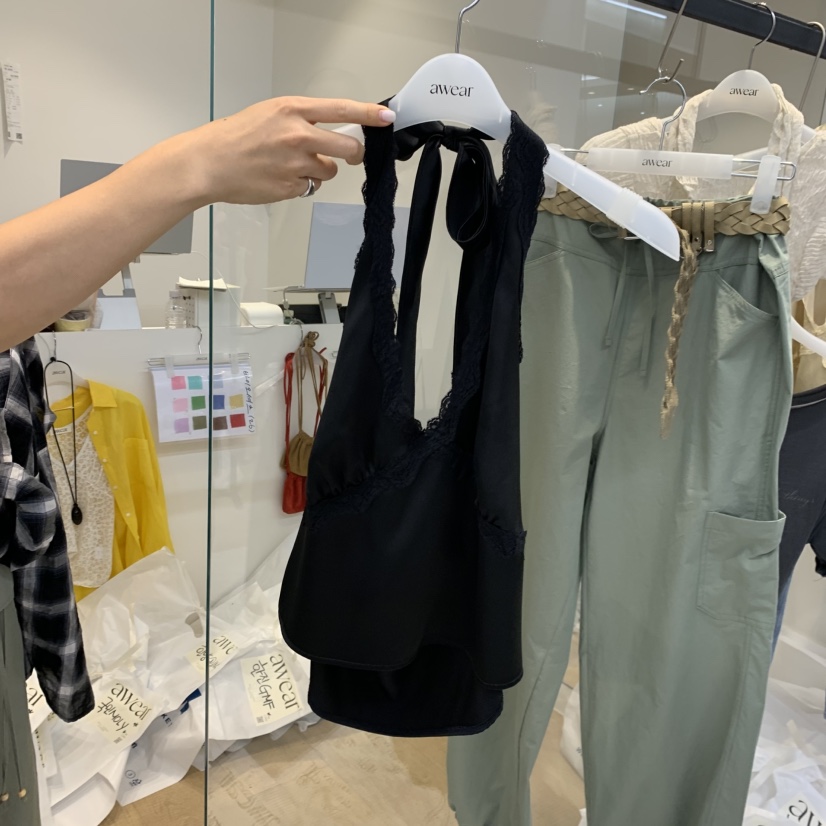 RUMIRU/AWEAR韓國東大門直郵女士新款26春夏休閑吊帶背心awear/RUMIRU吊帶/背心圖色2