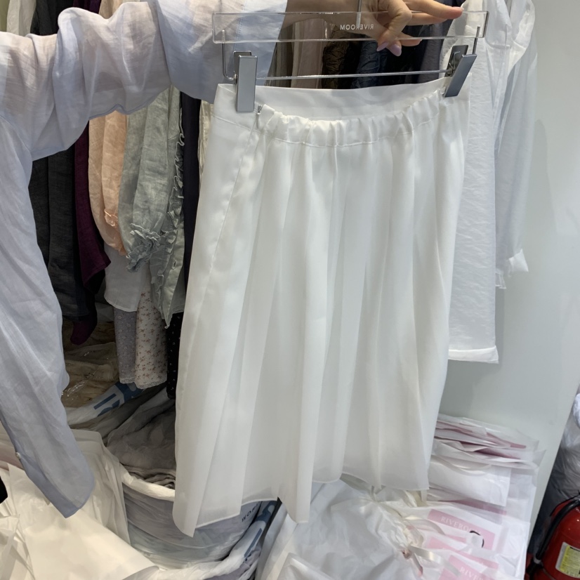 RIVEROOM韓國直郵女士新品26春夏時尚休閑熱賣半身裙中短裙RIVEROOM半身裙/中短裙