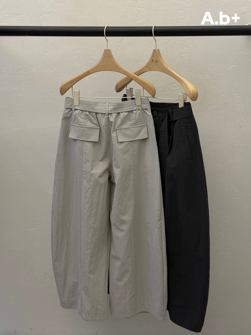 AUTUMN BEIGE PLUS韓國直郵女裝新品推薦26夏季人氣休閑褲A.b/AUTUMN BEIGE休閑褲