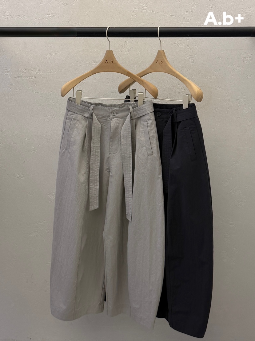 AUTUMN BEIGE PLUS韓國直郵女裝新品推薦26夏季人氣休閑褲A.b/AUTUMN BEIGE休閑褲
