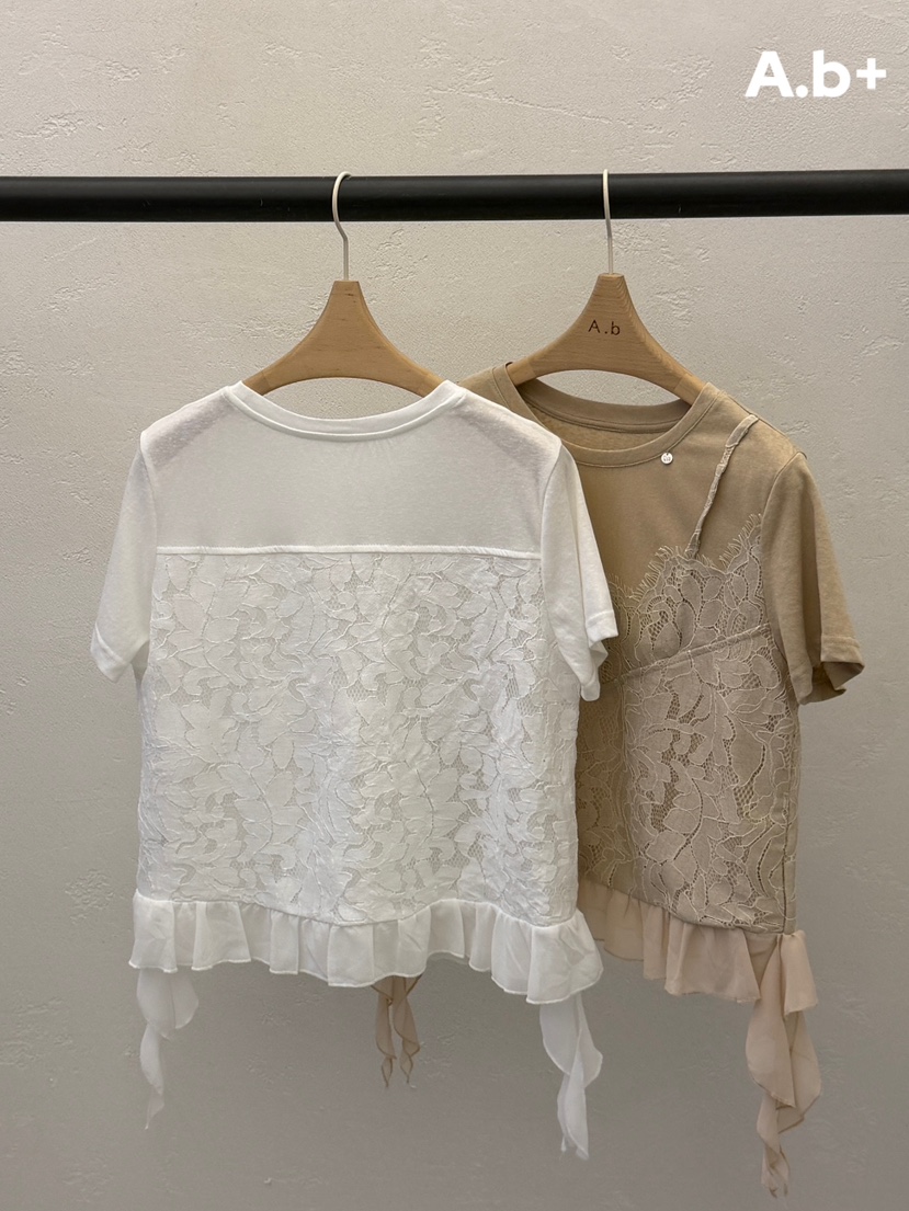AUTUMN BEIGE PLUS韓國直郵實拍女裝新品職業T恤假兩件A.b/AUTUMN BEIGET恤