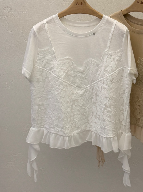 AUTUMN BEIGE PLUS韓國直郵實拍女裝新品職業T恤假兩件A.b/AUTUMN BEIGET恤圖色2