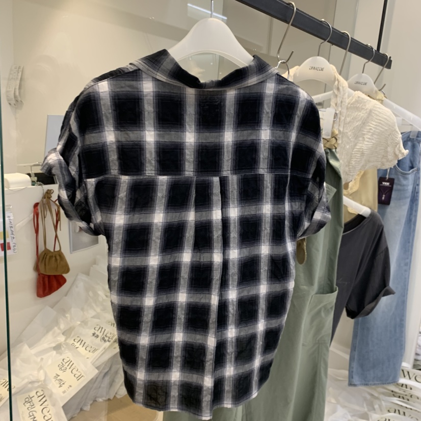 RUMIRU/AWEAR韓國東大門代購女士新品26夏季襯衫蕾絲衫圍巾awear/RUMIRU襯衫/蕾絲衫