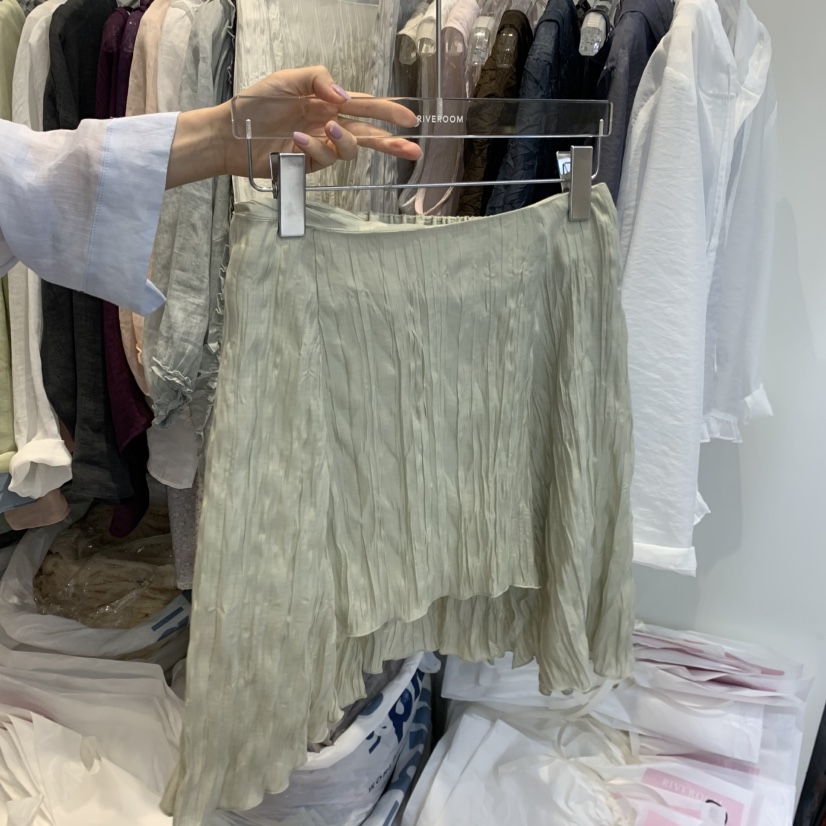 RIVEROOM韓國直郵女裝新款26夏季推薦職業熱賣26春夏短裙RIVEROOM短裙圖色2