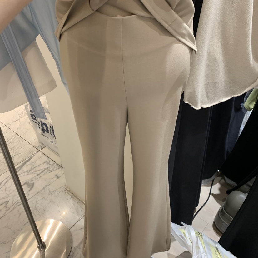 LOVE SOME韓國東大門直郵女裝新款26夏季人氣休閑褲喇叭褲LOVE SOME休閑褲圖色1