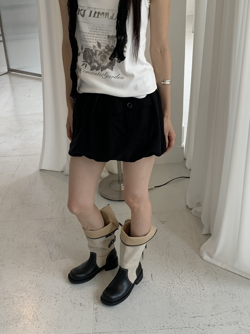 RIVER RAIN韓國直郵女士新品時尚休閑26夏季熱賣人氣短裙RIVER RAIN短裙