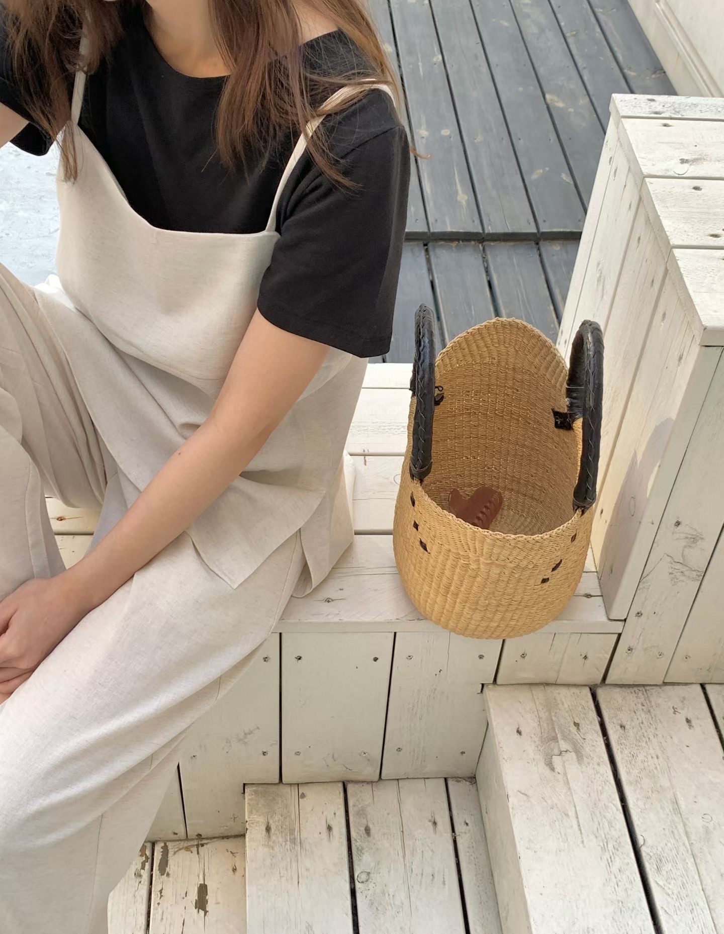 HACKER韓國直郵實拍女士新品26春夏推薦人氣休閑吊帶背心HACKER吊帶/背心