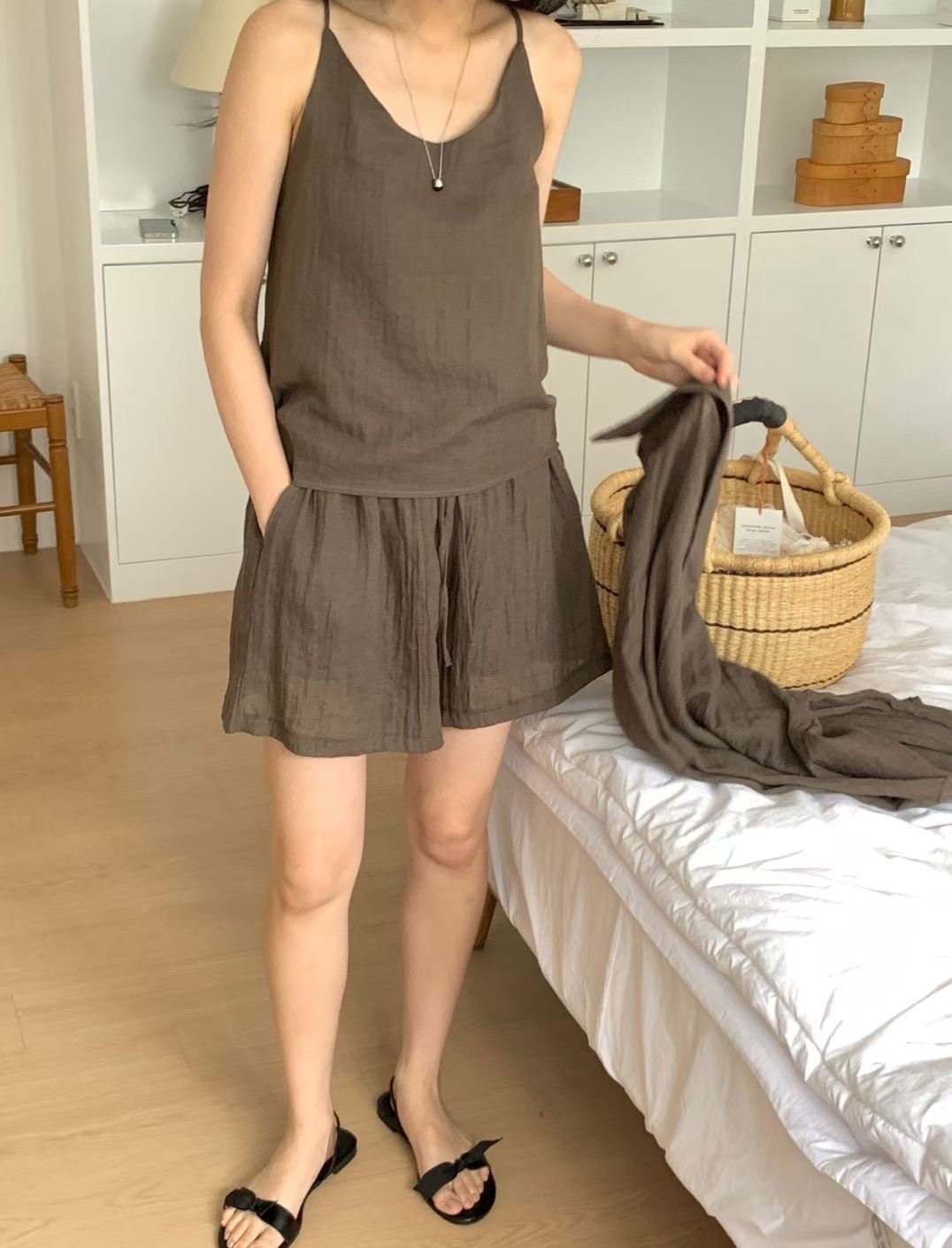 HACKER韓國直郵女裝新品推薦時尚26春夏熱賣休閑套裝套裝HACKER套裝