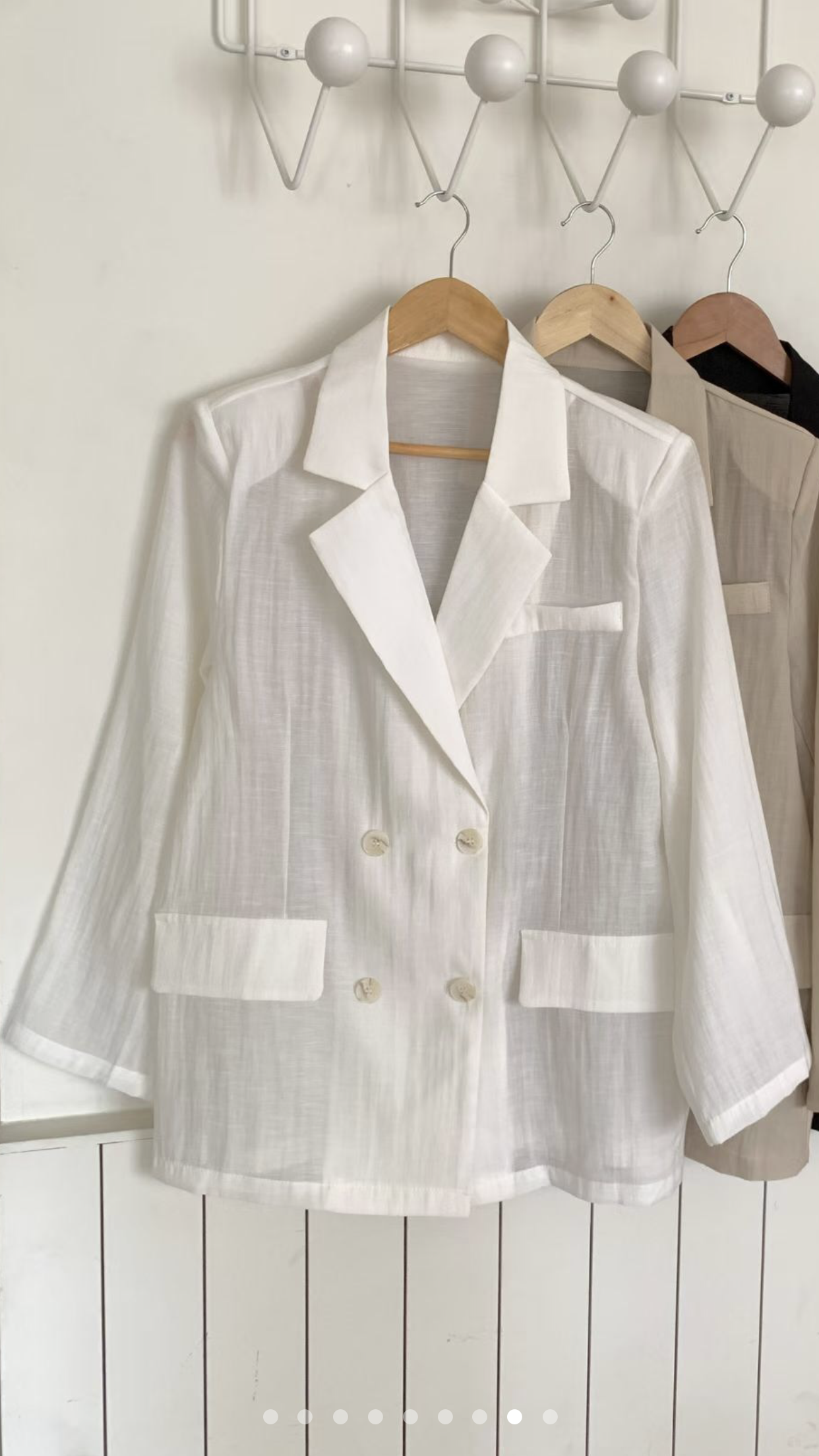 HACKER韓國代購女士新款職業26夏季推薦西裝西服不含內搭HACKER西裝/西服圖色1