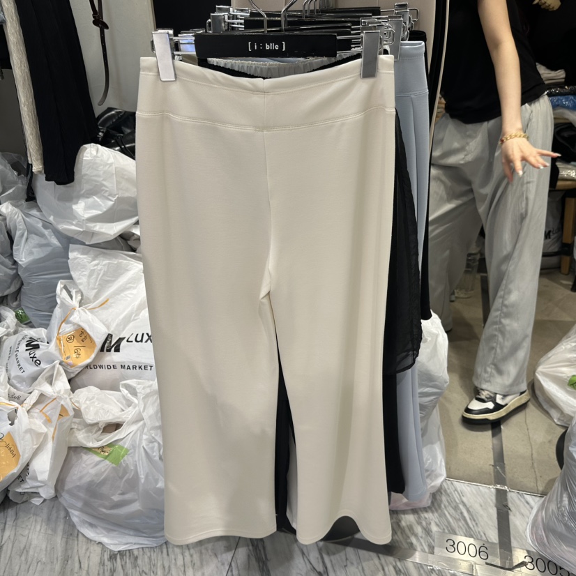 I BLLE韓國直郵實拍女士新款休閑26春夏熱賣26夏季休閑褲I BLLE休閑褲