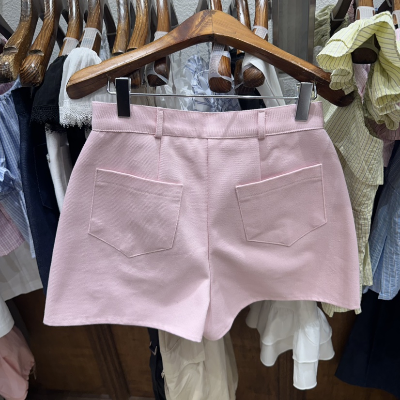 2TWO MOON韓國直郵女士新品26春夏人氣職業26夏季短褲絲帶2TWO MOON短褲