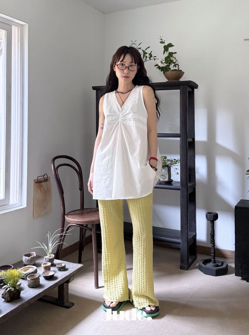 HEYJUDE韓國直郵實拍女裝新品26夏季休閑推薦時尚吊帶背心HEYJUDE吊帶/背心