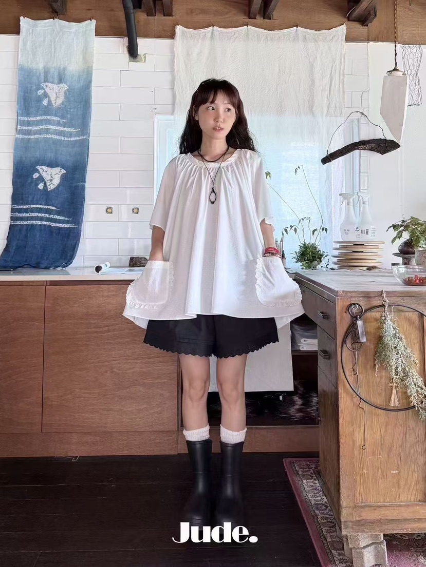 HEYJUDE韓國直郵女裝新品26夏季人氣26春夏時尚連衣裙褶皺HEYJUDE連衣裙圖色1