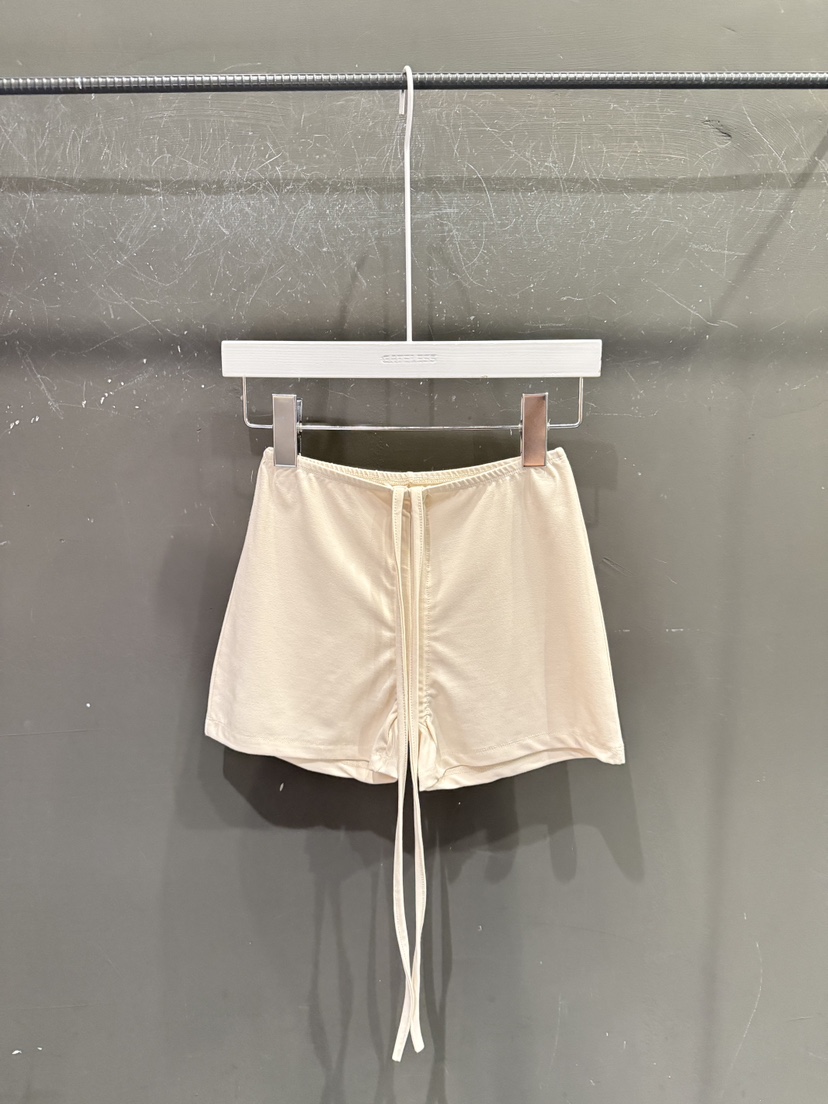 GATELESS東大門實拍韓國女裝新品熱賣26夏季職業短褲褶皺GATELESS短褲圖色1