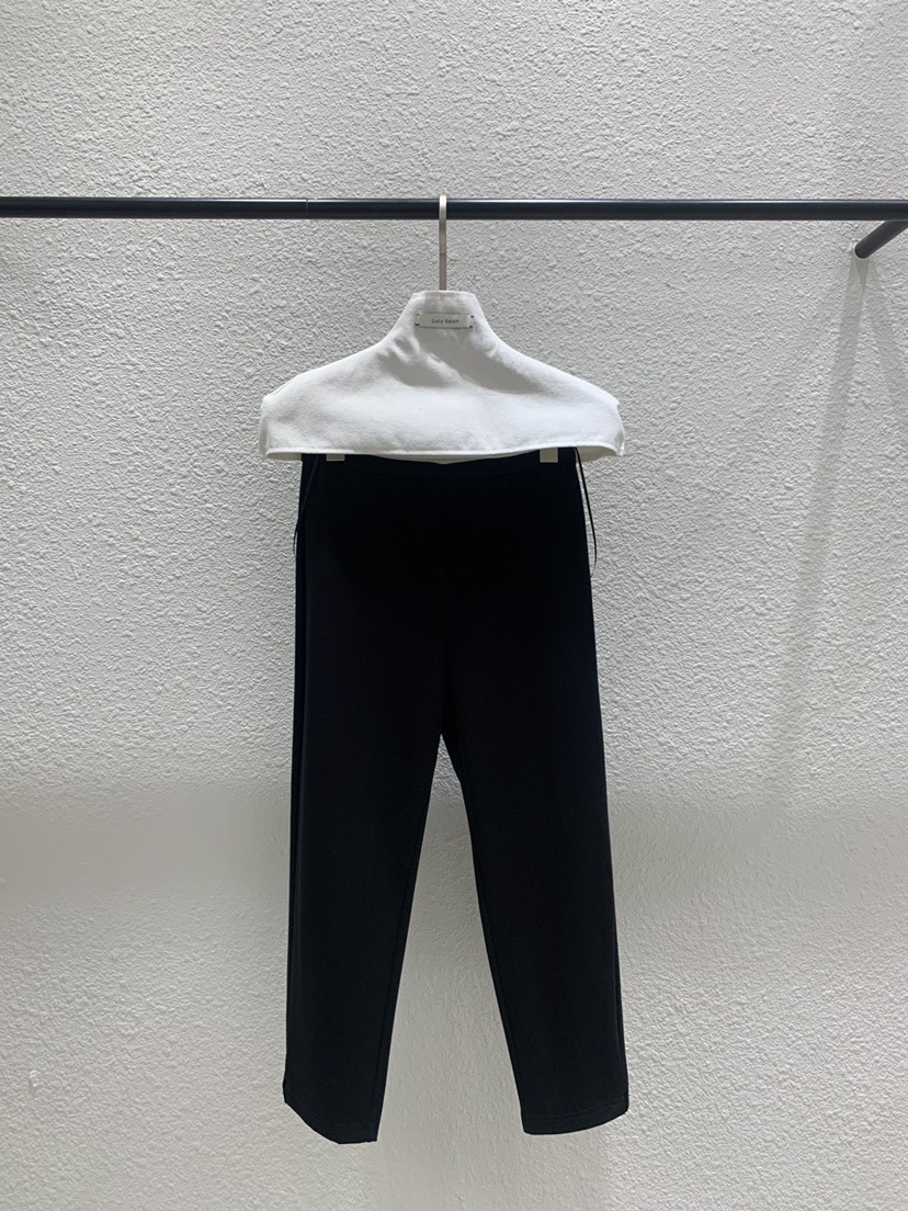 LUCY SALON韓國直郵女士新品推薦熱賣時尚26春夏休閑褲七分褲LUCY SALON休閑褲圖色1