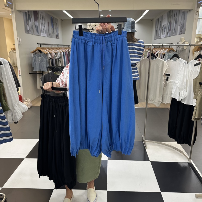LADYBLACK/THE BLACK韓國直郵女裝新品職業人氣休閑褲亞麻LADYBLACK/THE BLACK休閑褲圖色2