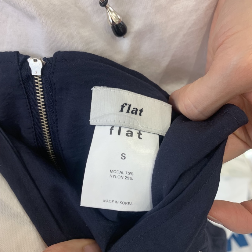FLAT東大門實拍韓國女裝新品休閑推薦職業26春夏時尚短裙FLAT短裙