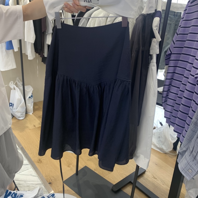 FLAT東大門實拍韓國女裝新品休閑推薦職業26春夏時尚短裙FLAT短裙圖色2