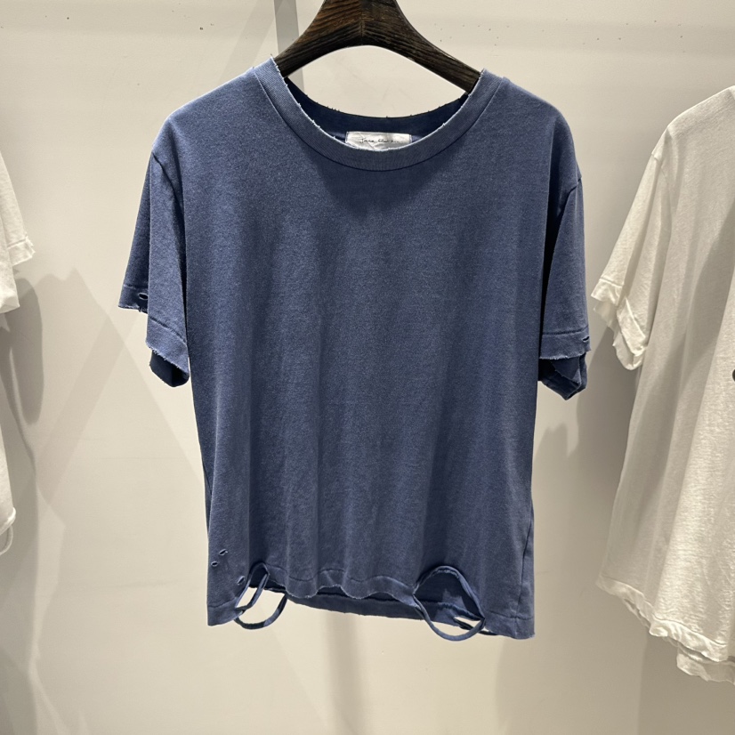 JANE BIRKIN東大門實拍韓國女裝新款職業休閑26春夏26夏季T恤JANE BIRKIN設計師品牌T恤圖色2