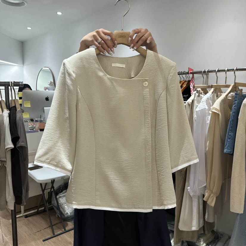LEWIN韓國直郵實拍女士新品熱賣26春夏26夏季推薦時尚夾克LEWIN夾克圖色1