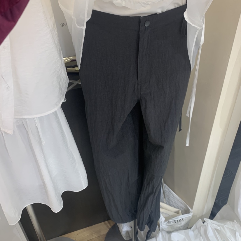 FLAT韓國直郵實拍女士新款推薦時尚熱賣26春夏職業休閑褲FLAT休閑褲圖色1
