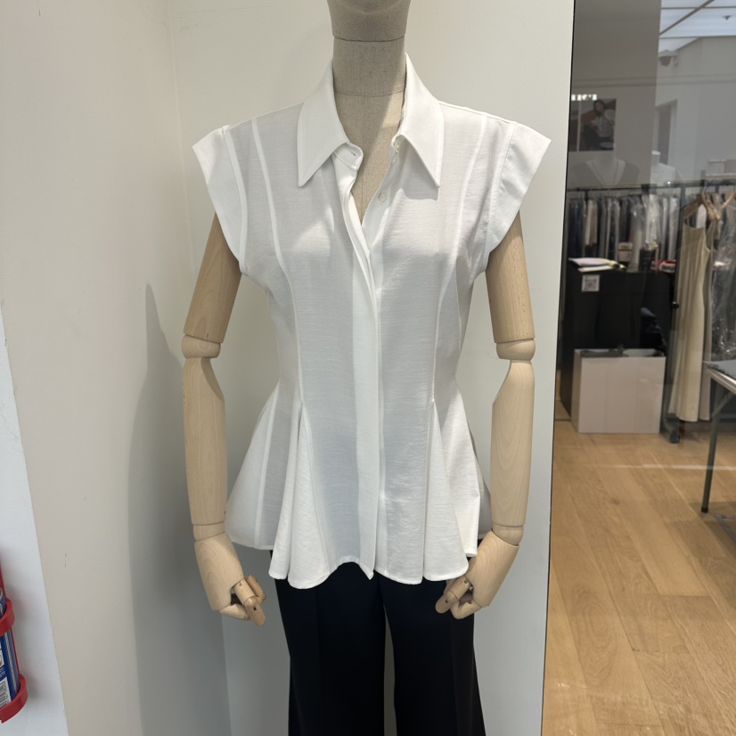aube nunt東大門實拍韓國女裝新品休閑職業26春夏襯衫蕾絲衫aube nunt襯衫/蕾絲衫圖色2