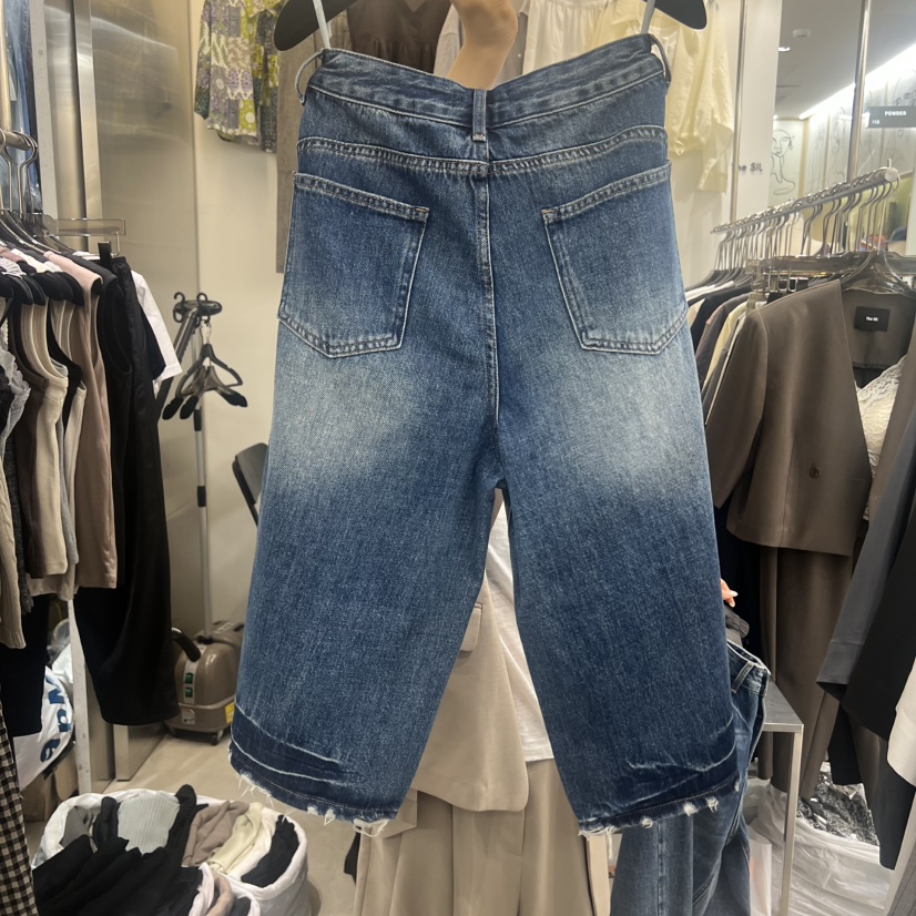THE SIL韓國直郵實拍女士新品休閑推薦熱賣人氣短褲復古THE SIL/1 2ILLY短褲