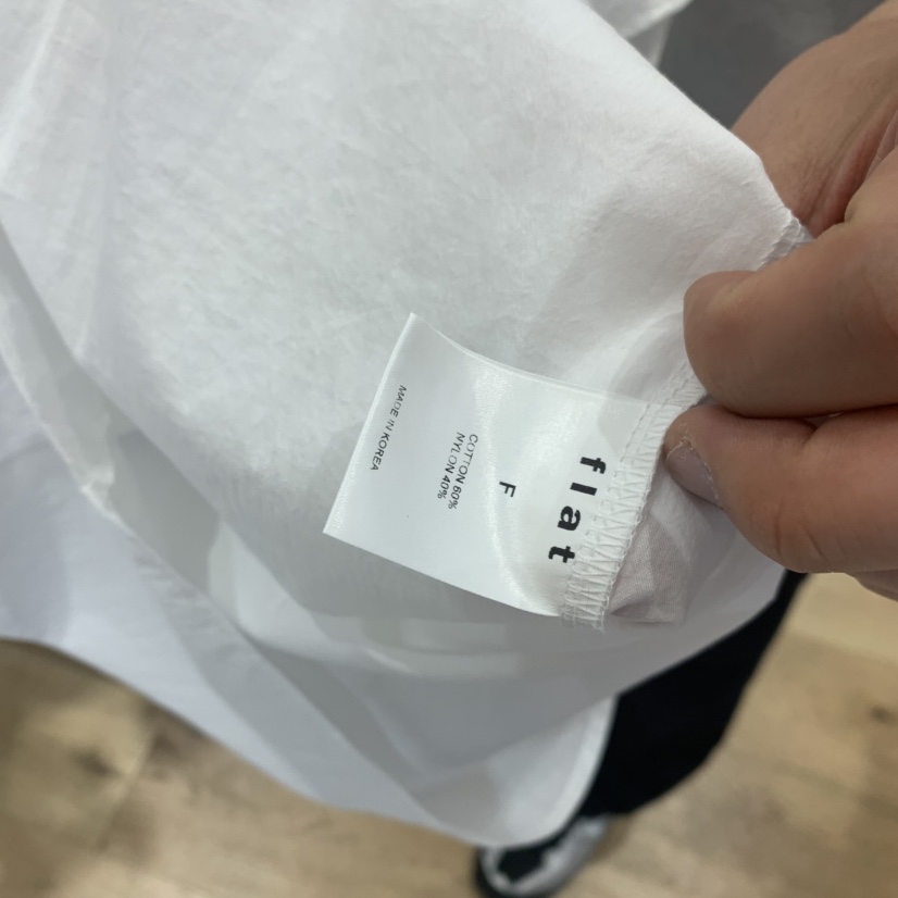 FLAT韓國直郵女裝新品人氣26夏季時尚熱賣休閑襯衫蕾絲衫FLAT襯衫/蕾絲衫