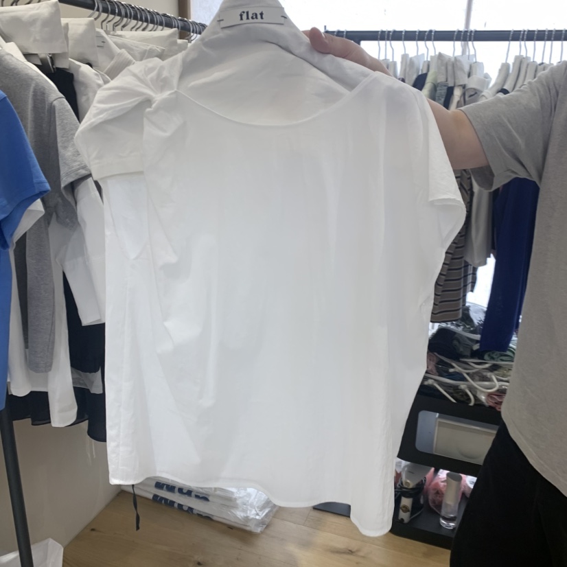FLAT韓國直郵女裝新品人氣26夏季時尚熱賣休閑襯衫蕾絲衫FLAT襯衫/蕾絲衫圖色2
