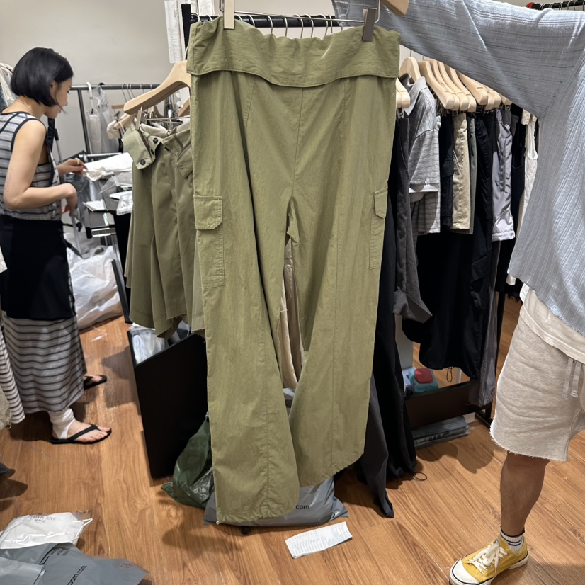 JADEMARKET韓國代購女士新款人氣26夏季時尚職業推薦休閑褲JADE SEOUL_MARKET休閑褲