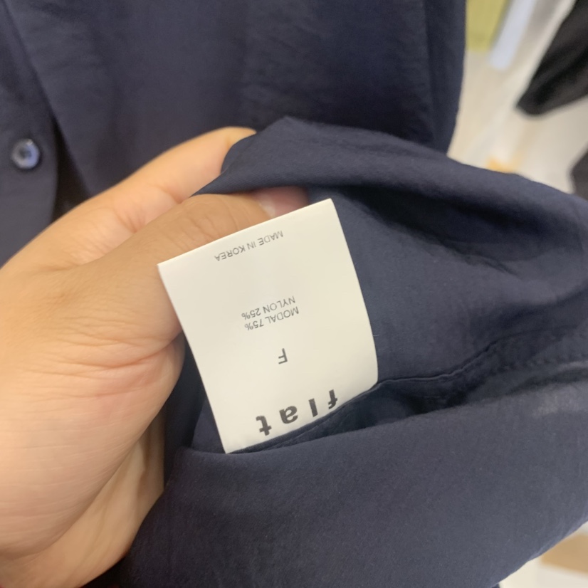 FLAT韓國直郵女士新品休閑職業26春夏26夏季熱賣襯衫蕾絲衫FLAT襯衫/蕾絲衫