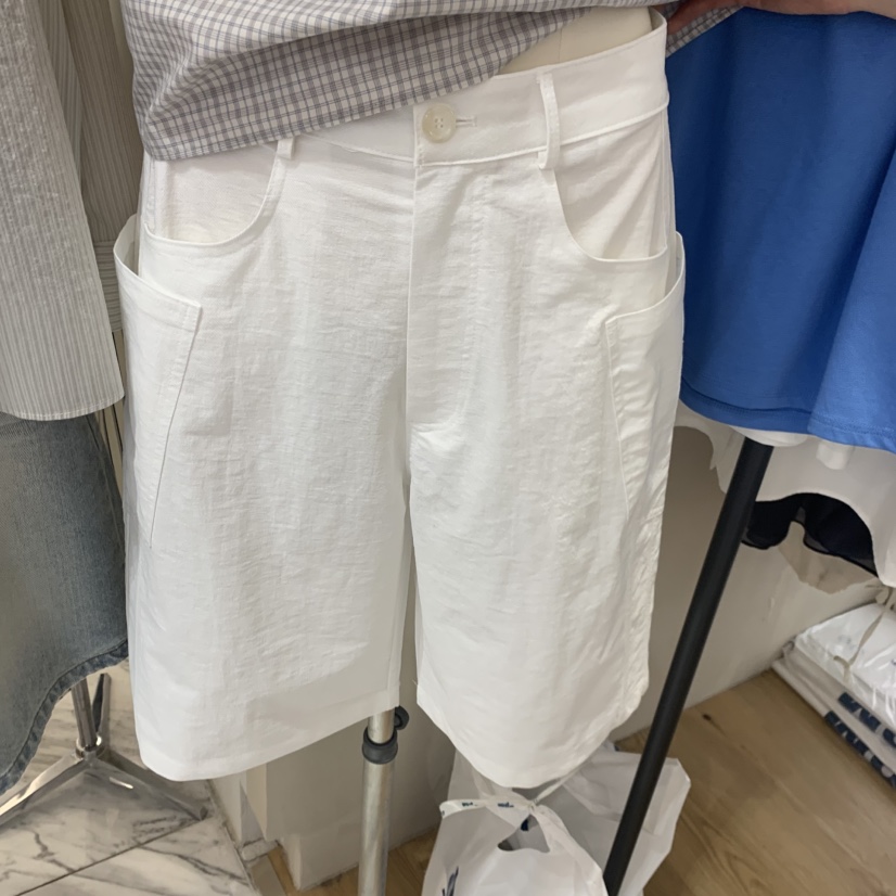 FLAT韓國代購女裝新品人氣熱賣26夏季推薦26春夏休閑短褲FLAT短褲圖色1