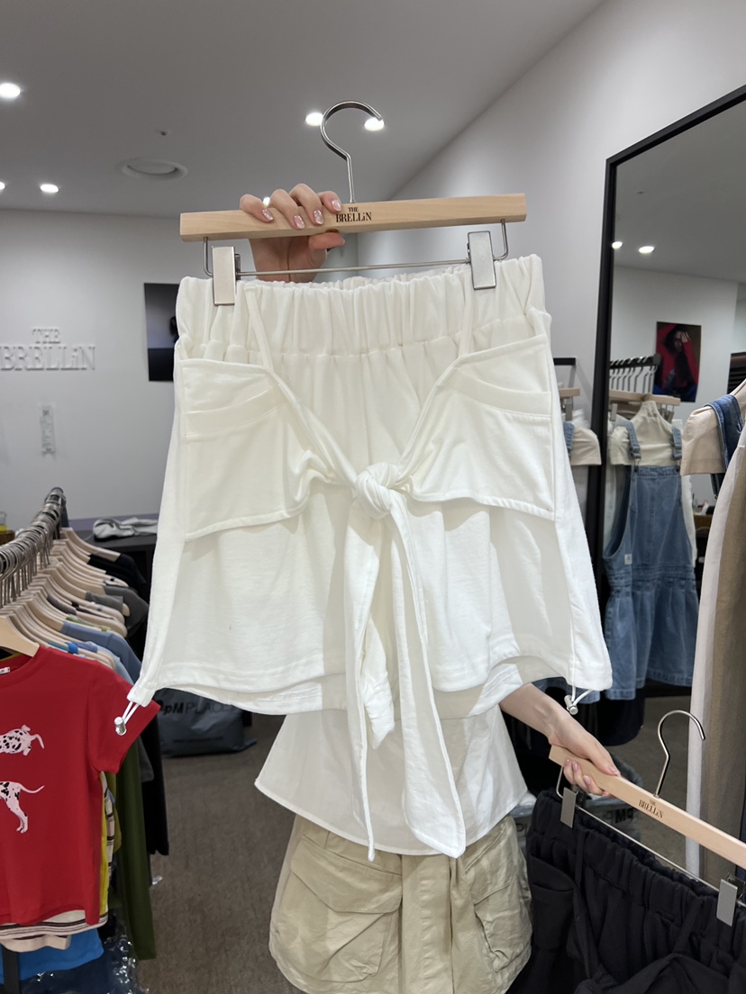 FABRIC韓國東大門直郵女士新品26春夏職業休閑時尚推薦短褲FABRIC短褲圖色2