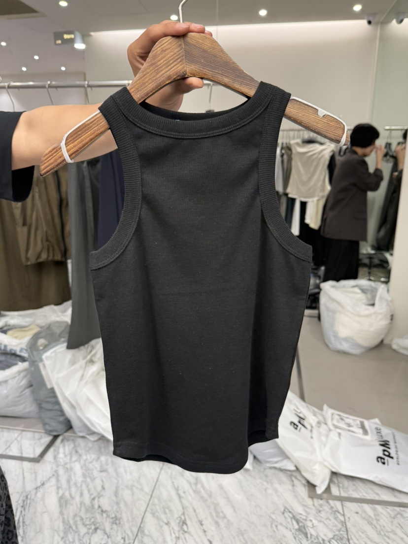 PAIRING韓國東大門代購女士新品熱賣時尚吊帶背心露背羅紋PAIRING吊帶/背心圖色3