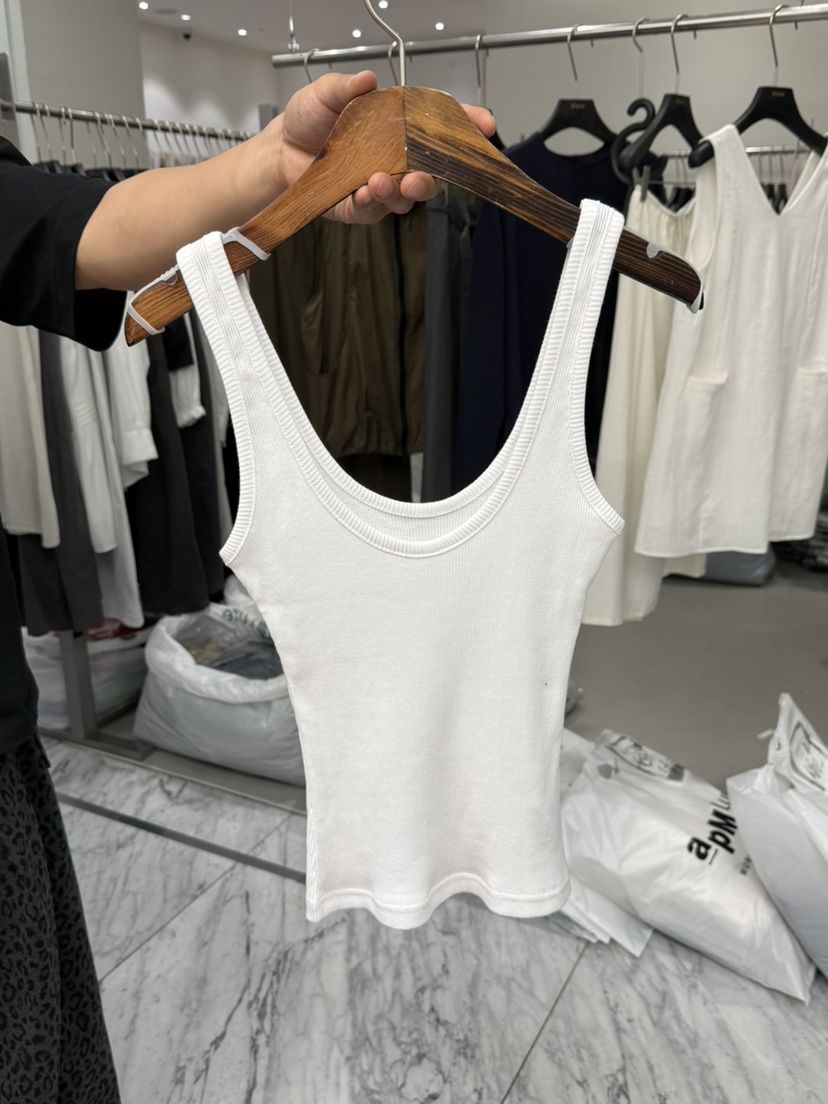 PAIRING東大門實拍韓國女裝新品26春夏職業時尚吊帶背心羅紋PAIRING吊帶/背心