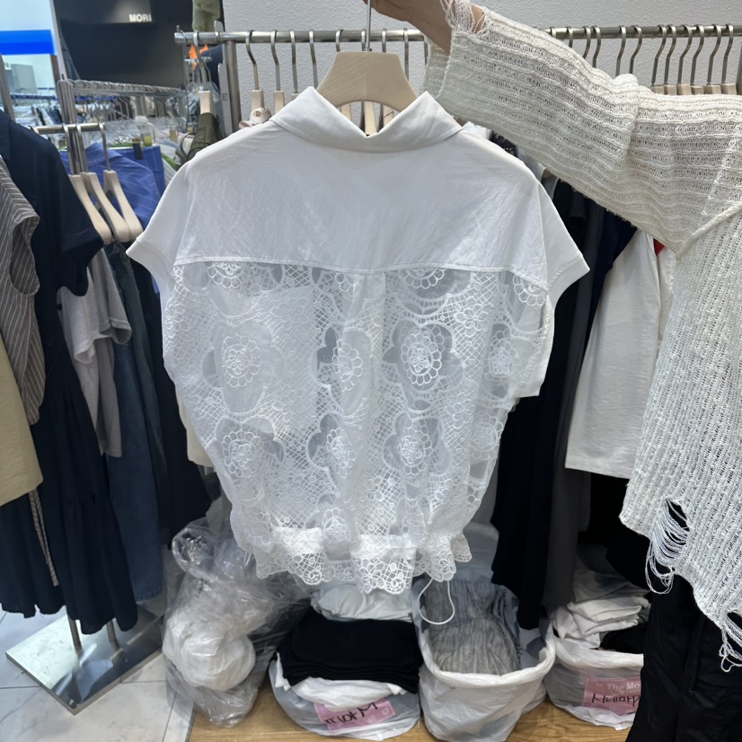 THE MOST-Q韓國直郵實拍女士新款26春夏休閑時尚馬甲蕾絲THE MOST馬甲