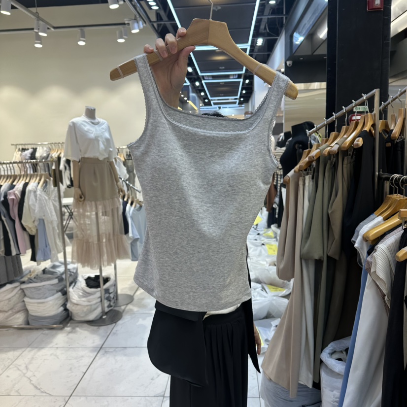 SANS韓國直郵女裝新款休閑推薦熱賣人氣26夏季吊帶背心蕾絲SANS吊帶/背心圖色2