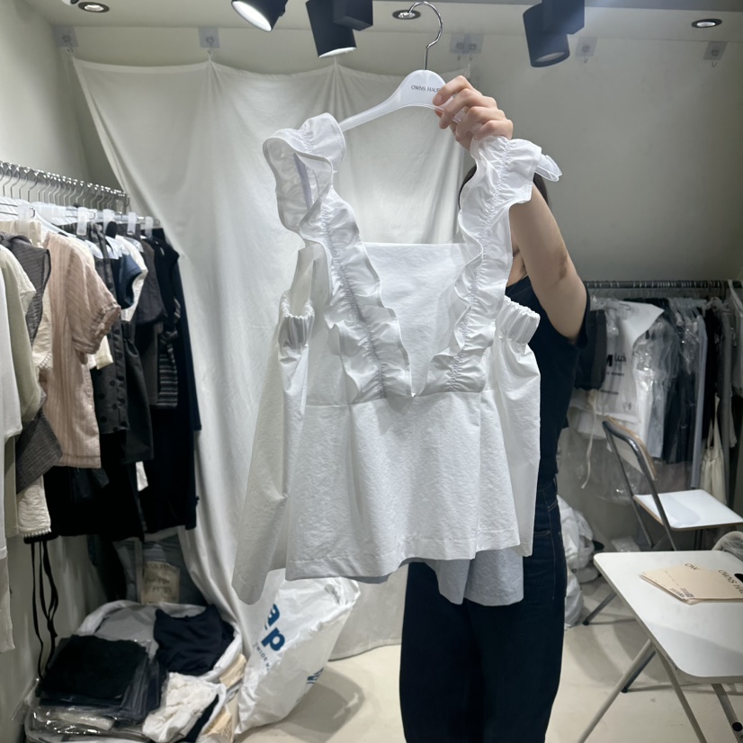 OWNS韓國代購女士新品26夏季推薦休閑26春夏職業吊帶背心OWNS HAUS吊帶/背心圖色1