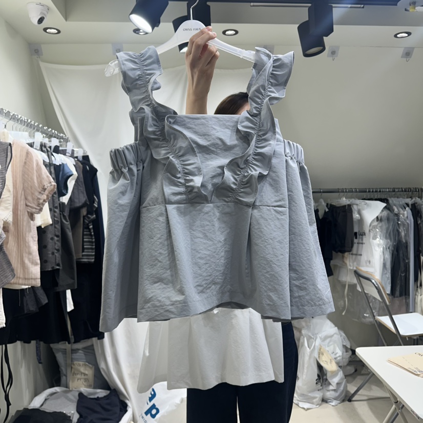 OWNS韓國代購女士新品26夏季推薦休閑26春夏職業吊帶背心OWNS HAUS吊帶/背心圖色2