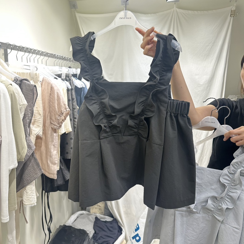 OWNS韓國代購女士新品26夏季推薦休閑26春夏職業吊帶背心OWNS HAUS吊帶/背心圖色3