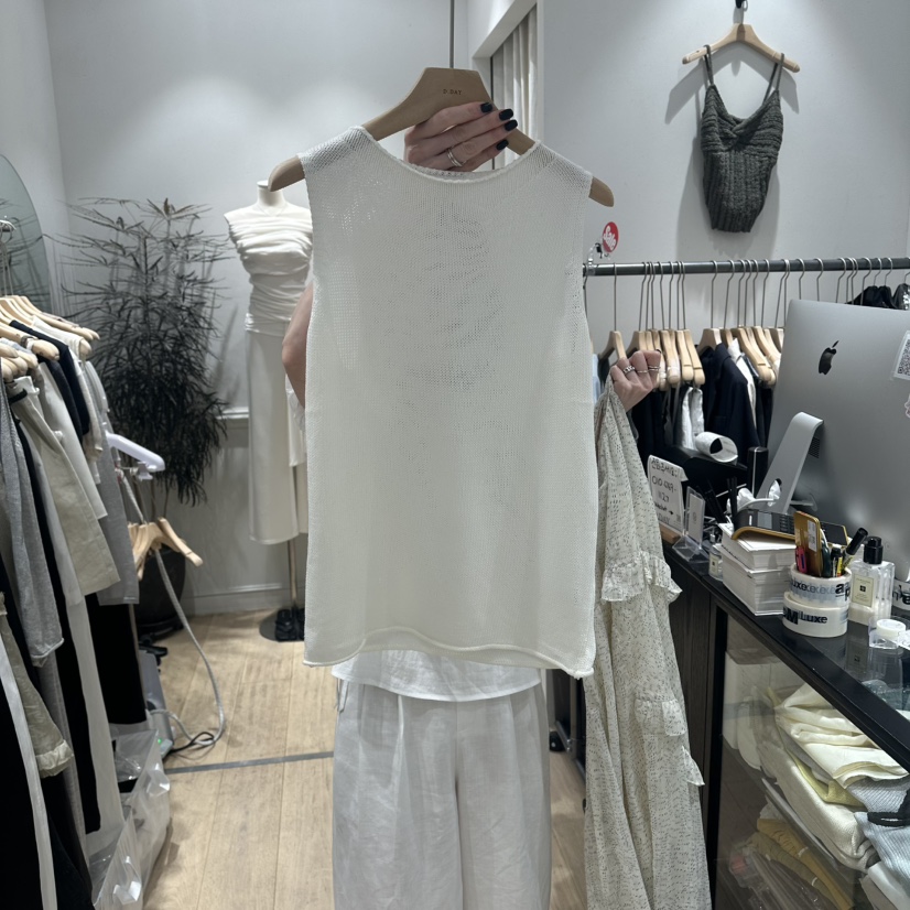 DDAY韓國直郵女士新款職業熱賣26夏季26春夏人氣吊帶背心DDAY吊帶/背心圖色1