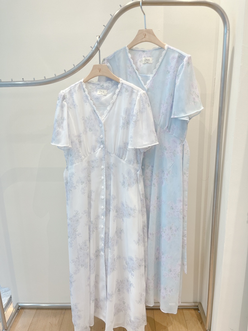 OVE韓國東大門代購女士新品人氣26夏季26春夏職業熱賣連衣裙OVE連衣裙