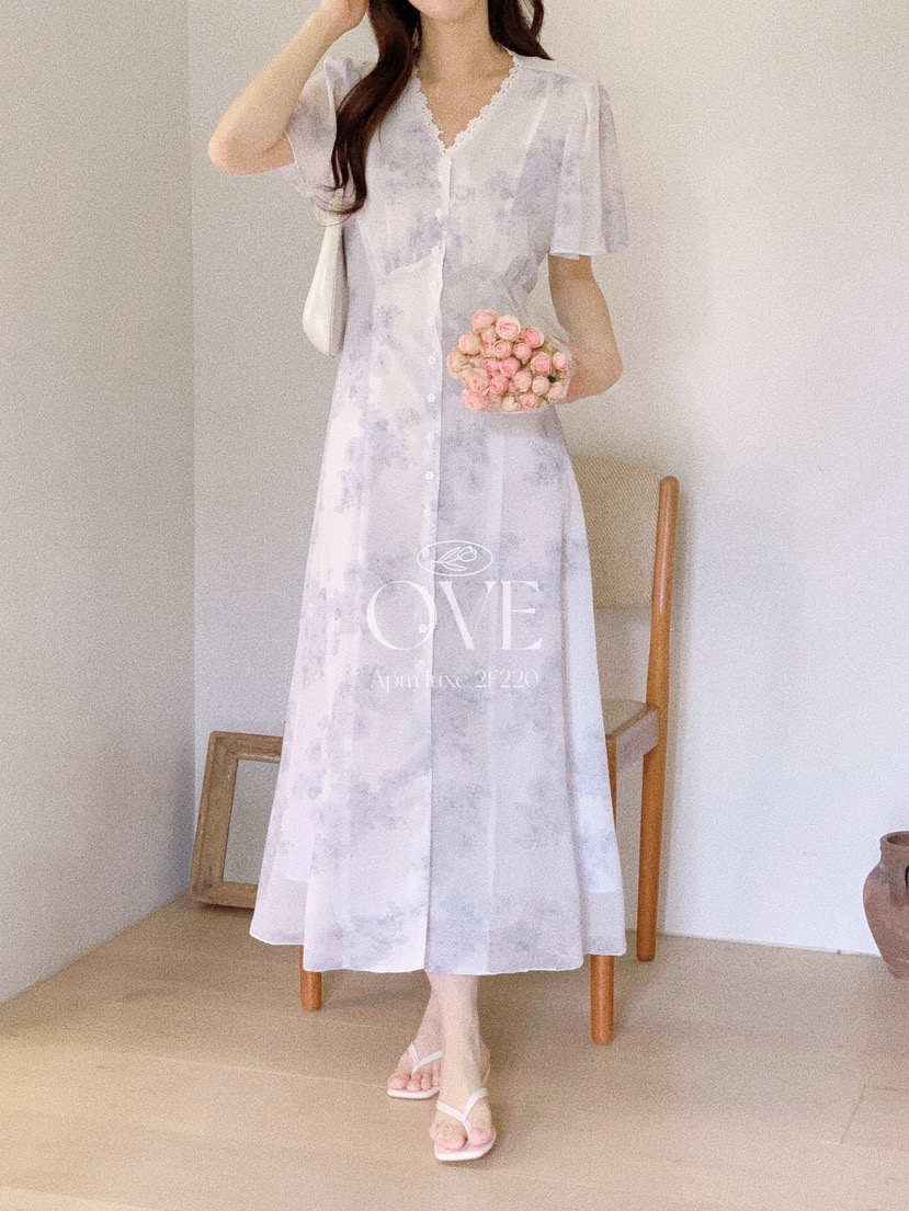 OVE韓國東大門代購女士新品人氣26夏季26春夏職業熱賣連衣裙OVE連衣裙